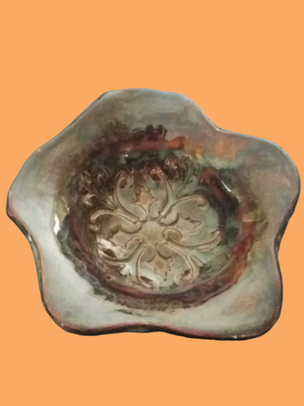 Glazed Ceramic Decor Dish/Bowl
